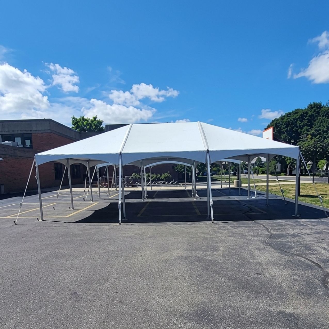 20x30 Keder Frame Tent rental for Lake Bluff IL events in ZIP code 60044