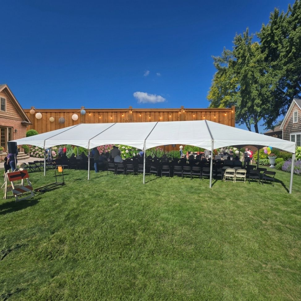 Large Format Event Tent Setup rental for Lake Bluff IL events in ZIP code 60044
