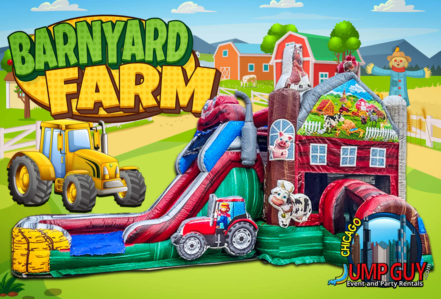 Barnyard Farm rental for Lake Bluff IL events in ZIP code 60044