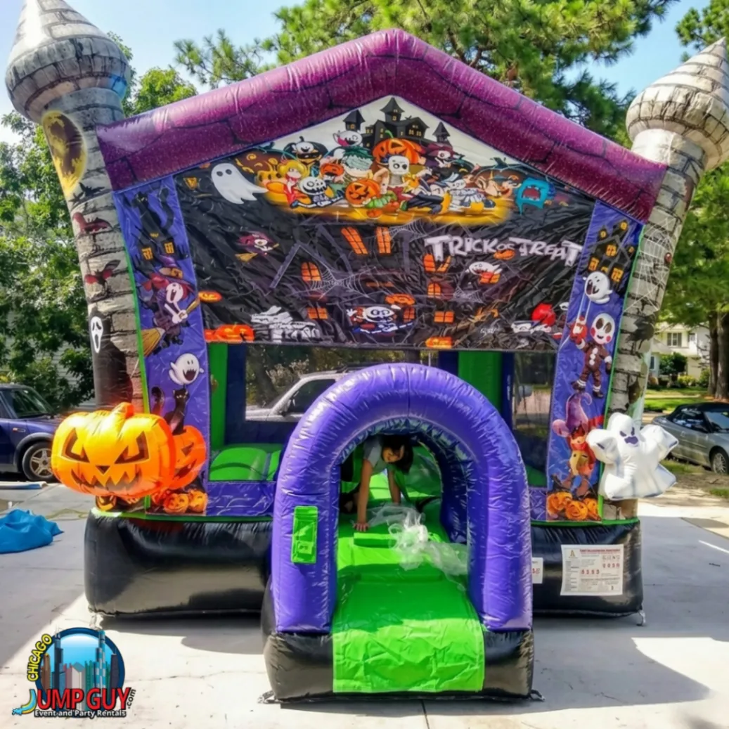 Trick or Treat Bounce House rental for Lake Bluff IL events in ZIP code 60044